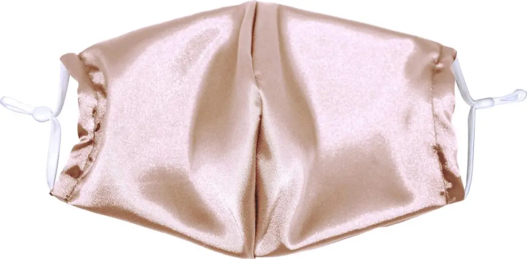 Beauty Pillow Satijnen Mondmasker Peach
