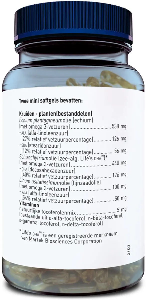 Orthica Omega 3 Vegan 180g