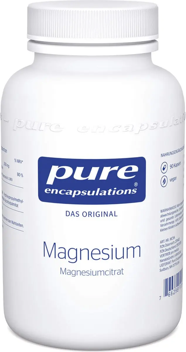 Pure Encapsulations Magnesium Citraat 90 Capsules
