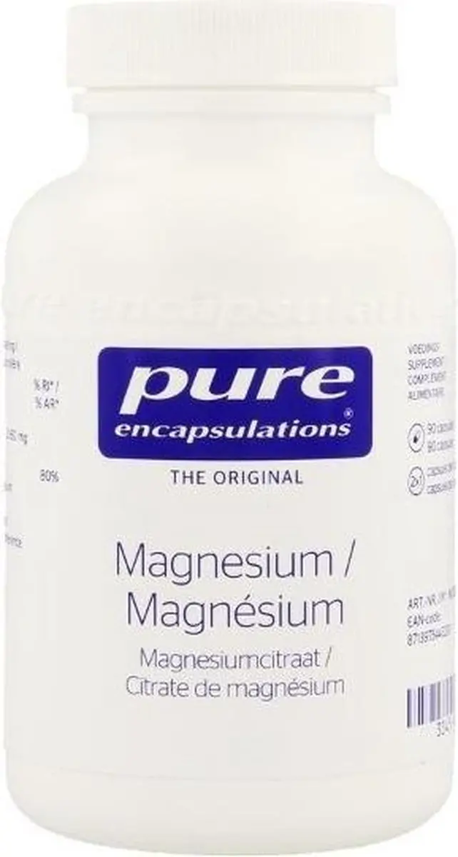 Pure Encapsulations Magnesium Citraat 90 Capsules