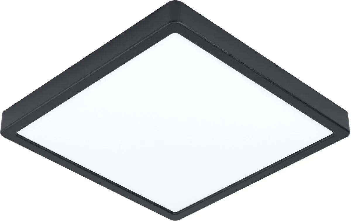 Eglo Fueva 5 Plafondlamp LED 28.5cm - Zwart