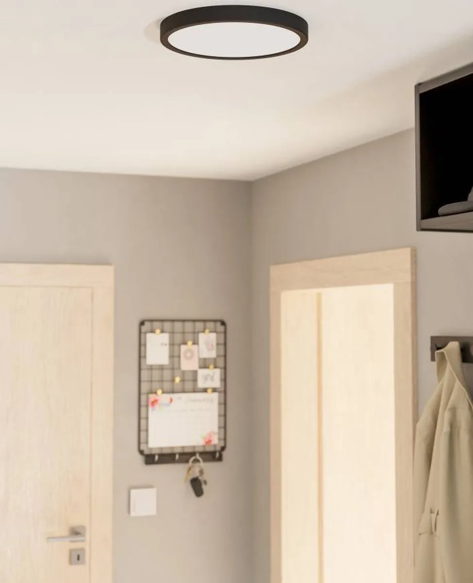 Eglo Fueva 5 Plafondlamp LED 28.5cm - Zwart