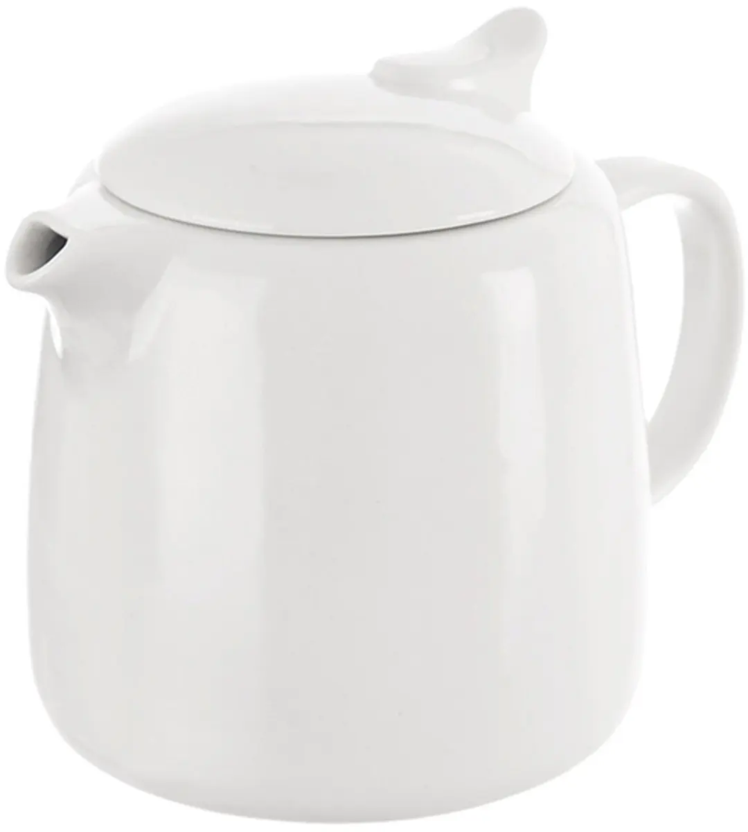 Orion Theepot met Infuser 650ml - Porselein - Wit