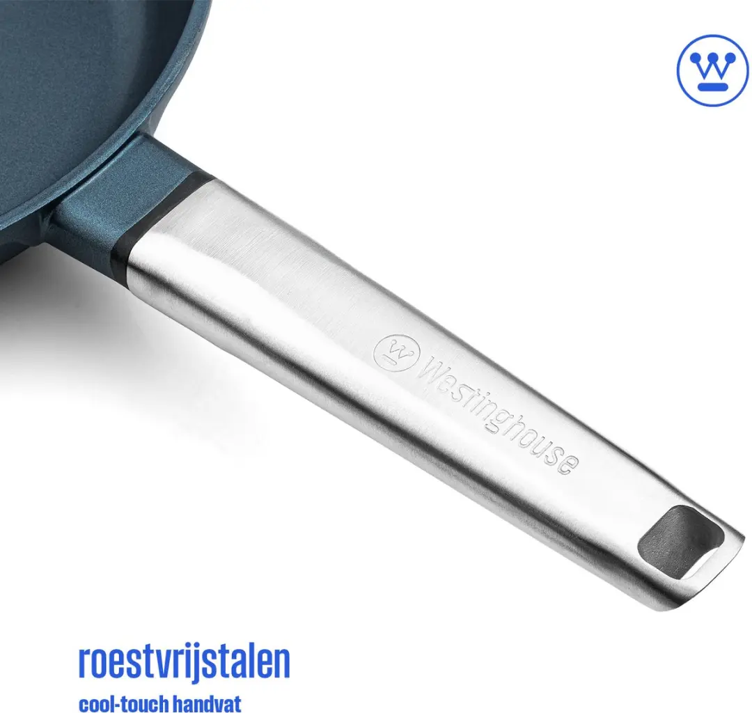 Westinghouse Performance Koekenpan 28cm - Inductie - Blauw
