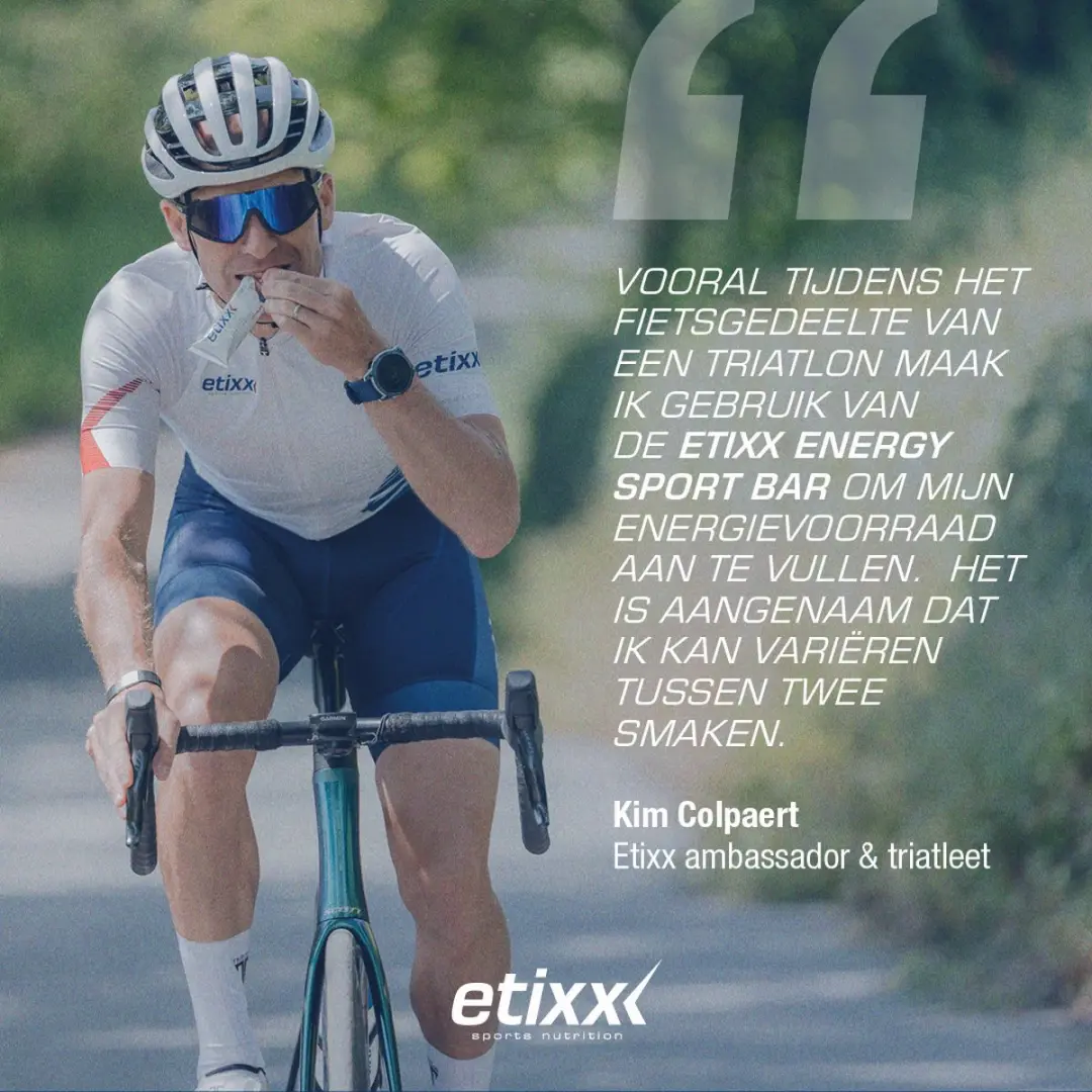 Etixx Energy Sport Bar Chocolate - 12x40g Sportreep