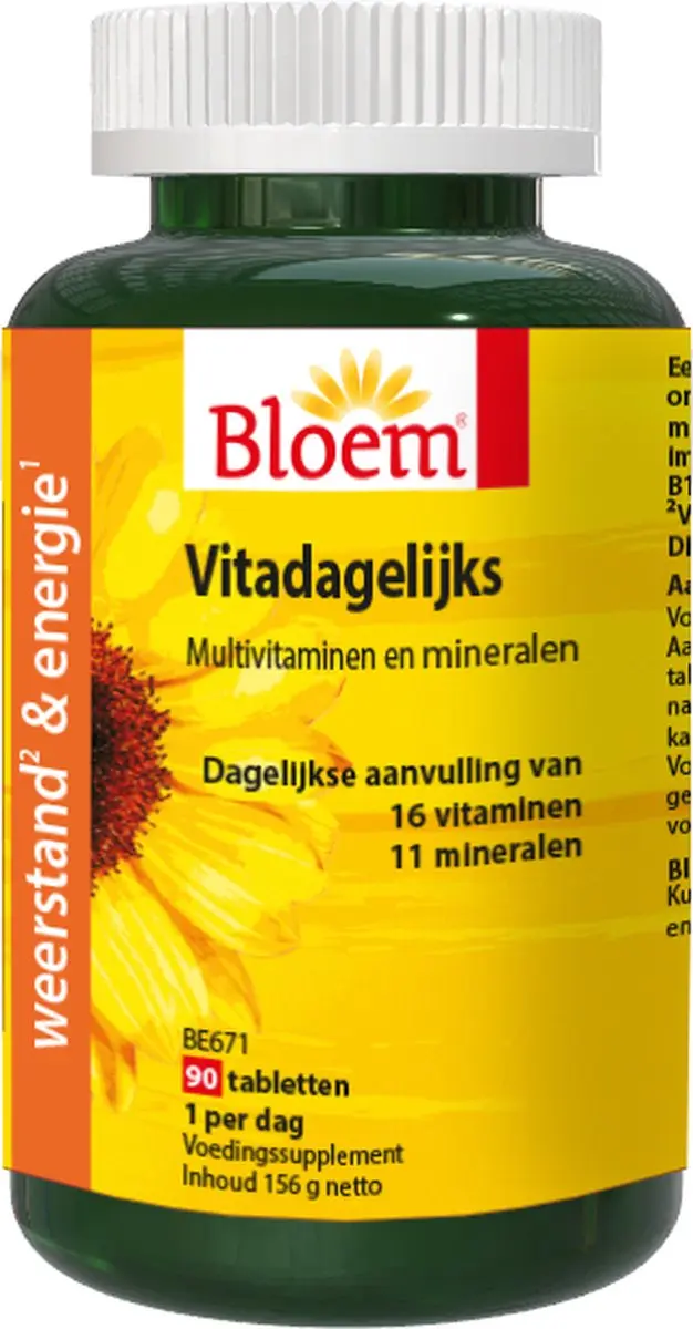 Bloem Superdagelijks Multivitamine 90 Tabletten