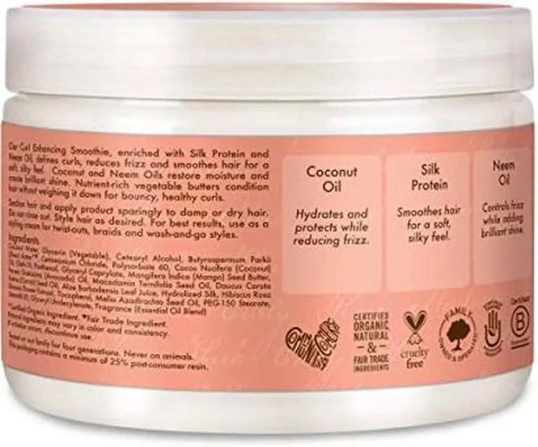 Shea Moisture Coconut & Hibiscus Curl Enhancing Smoothie 680ml - 2 Stuks