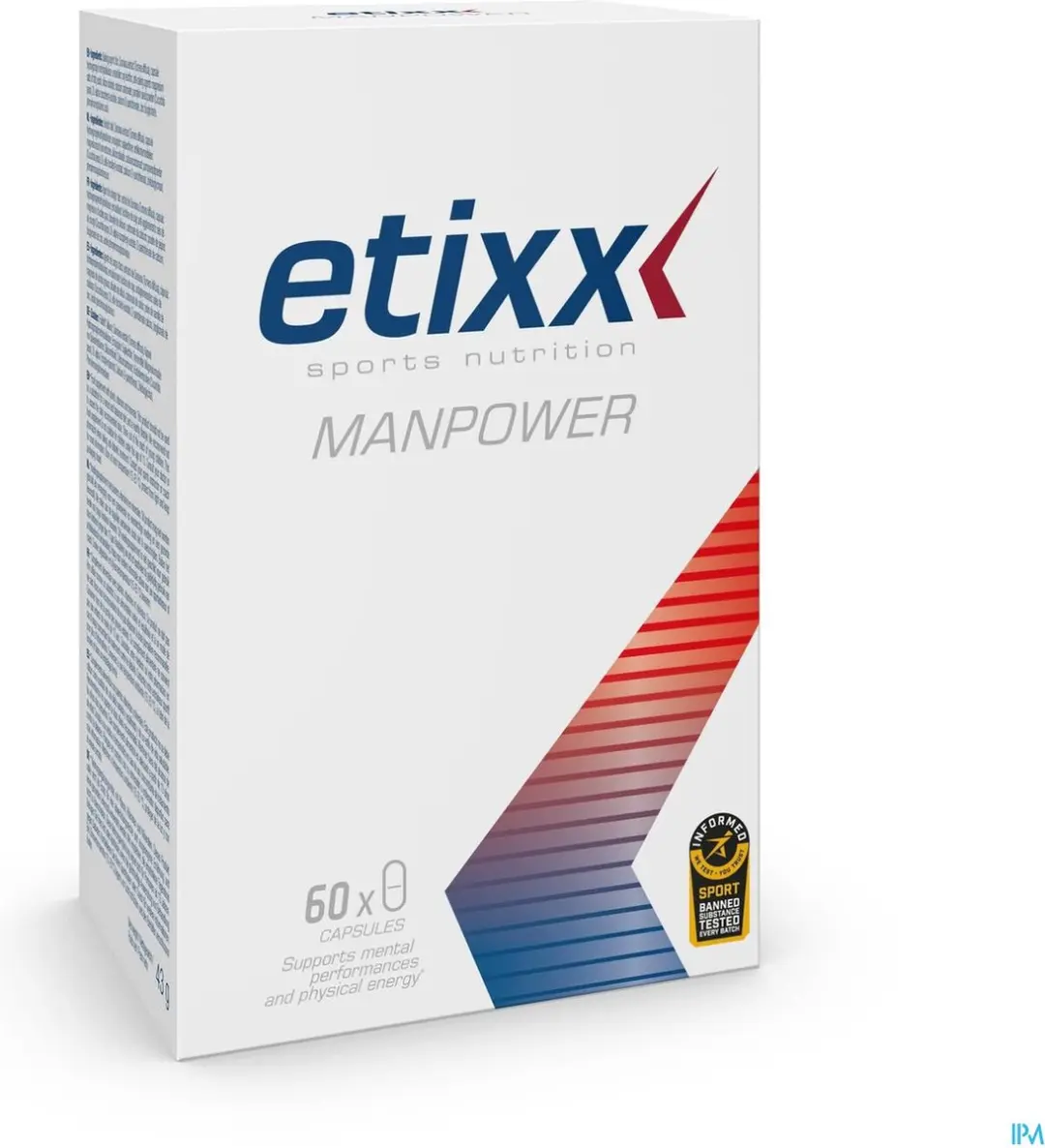 Etixx Manpower Supplementen 60 Capsules