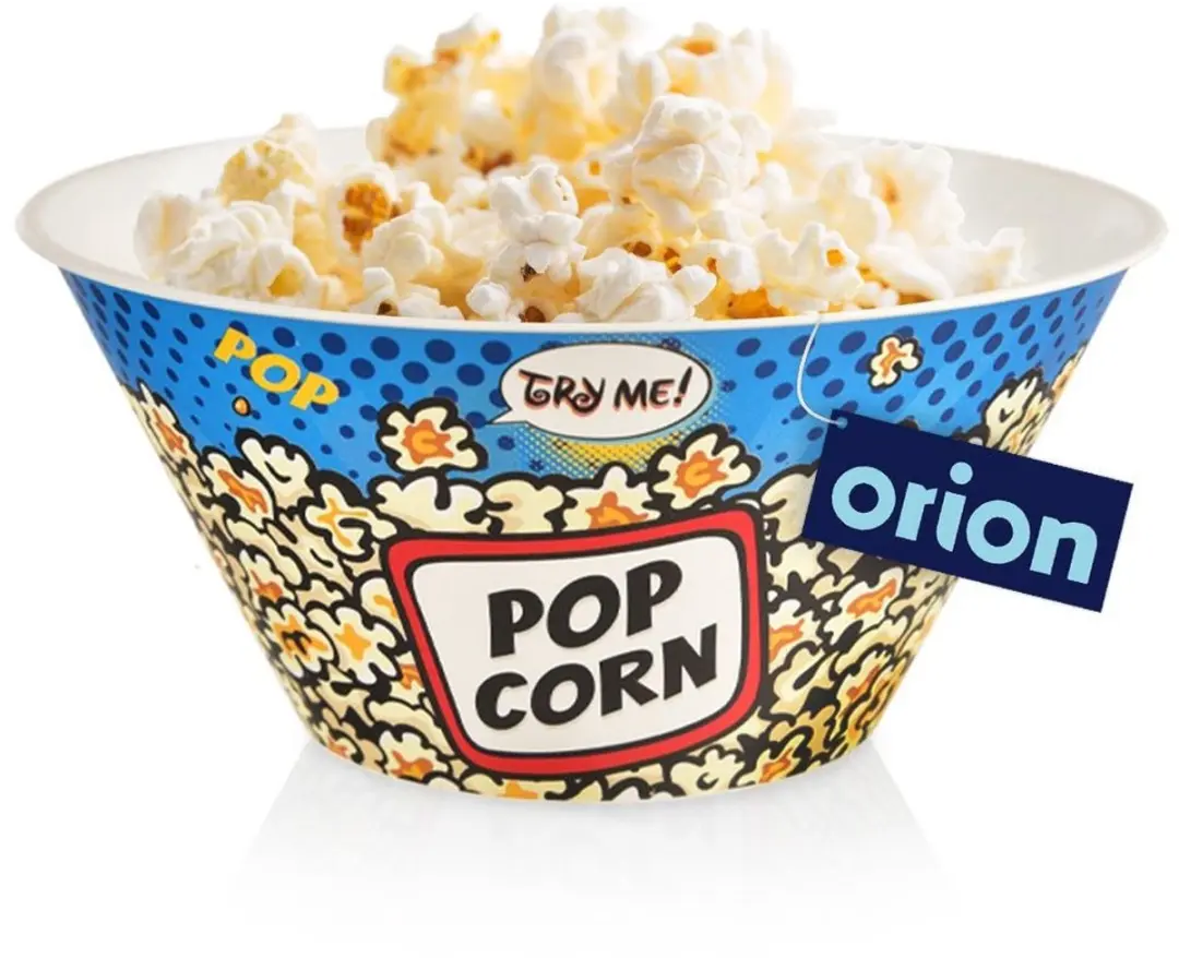 Orion Popcorn Bak 700ml - Ø15,5cm - Multicolor