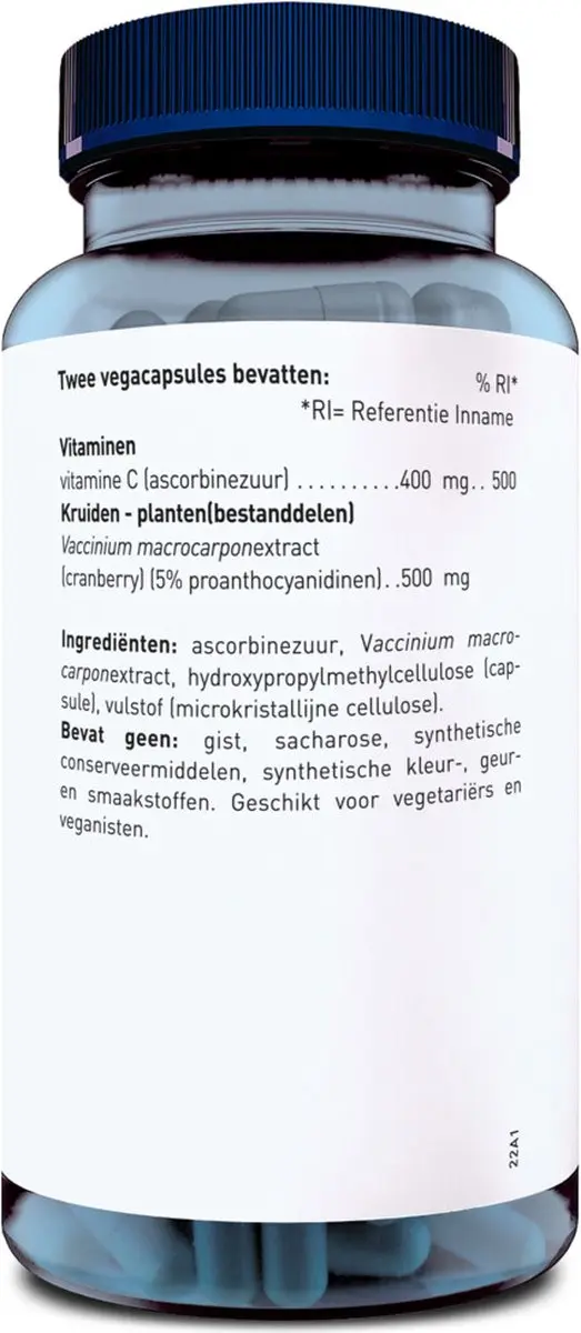 Orthica Cranberry Plus 60 Vegacapsules