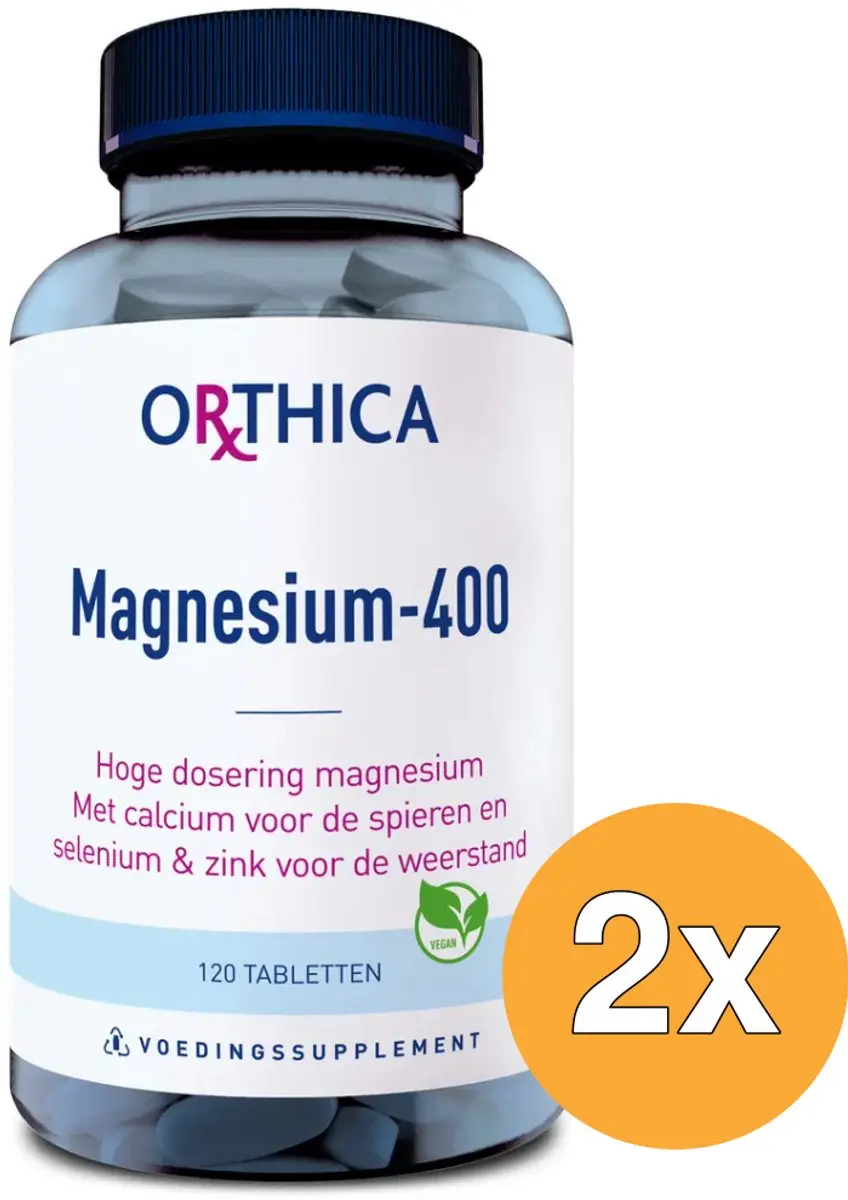 Orthica Magnesium-400 240 Tabletten - Voordeelverpakking