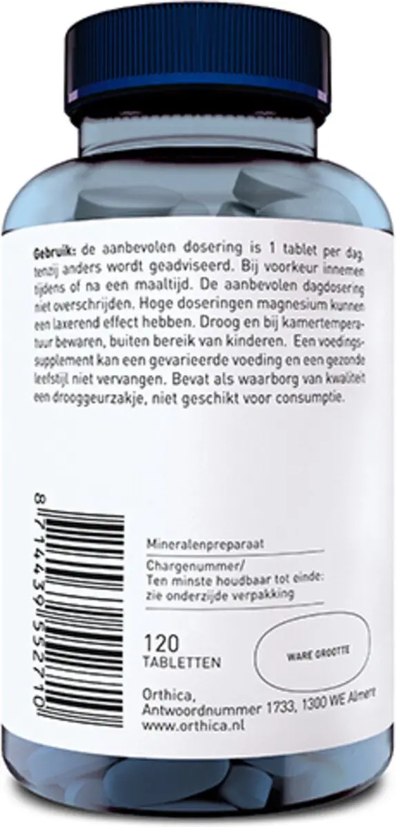 Orthica Magnesium-400 240 Tabletten - Voordeelverpakking