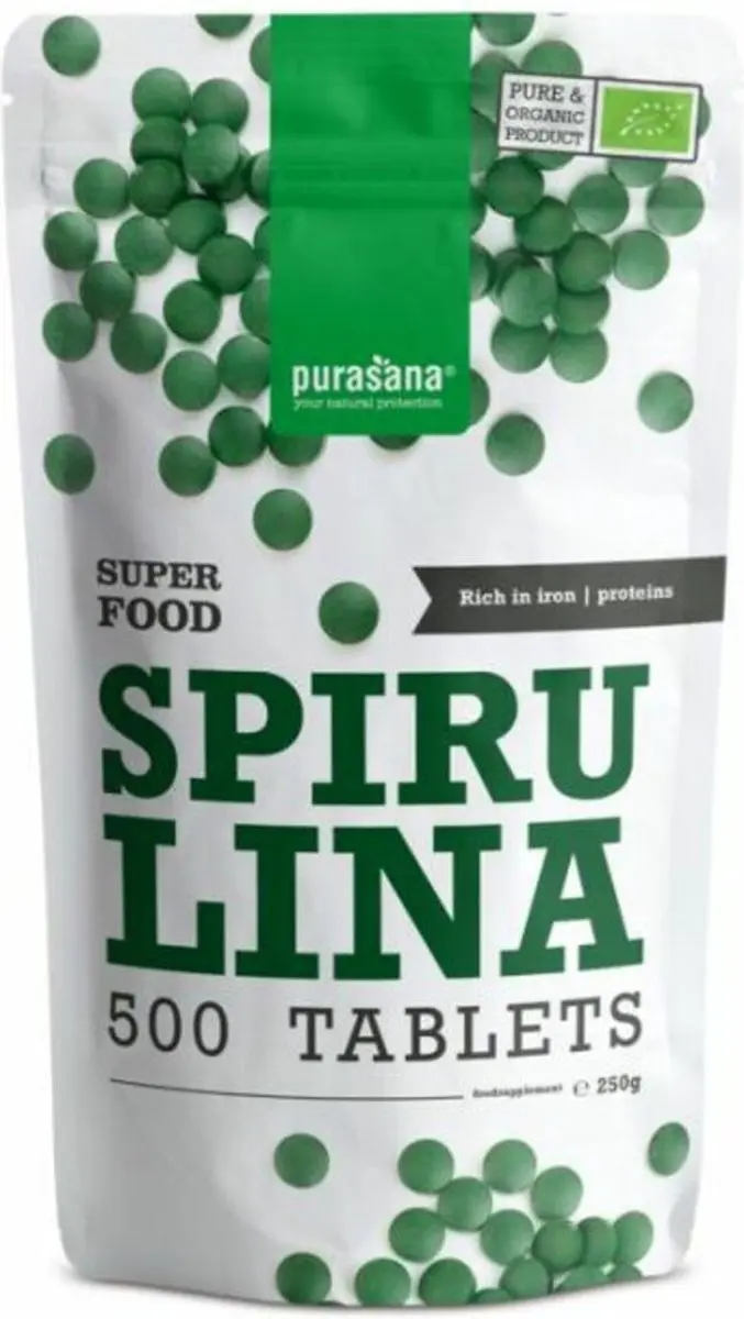 Purasana Chlorella Tabletten 500 Stuks
