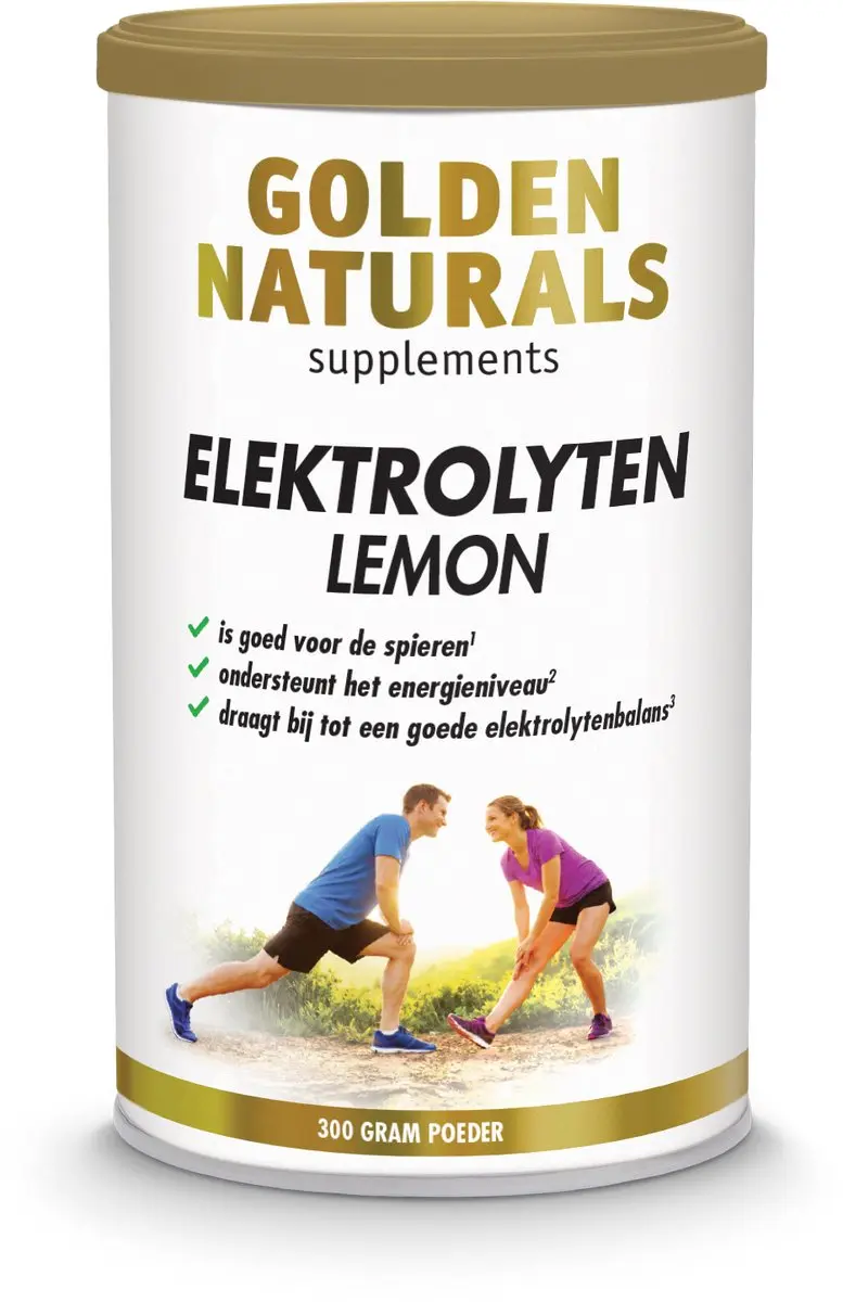 Golden Naturals Elektrolyten Lemon 300g