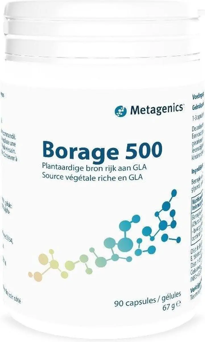 Metagenics Borage 500 Capsules