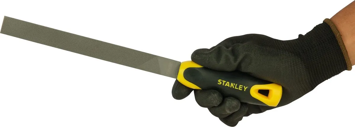 Stanley Platte Vijl Bastaard 200mm - 0-22-441