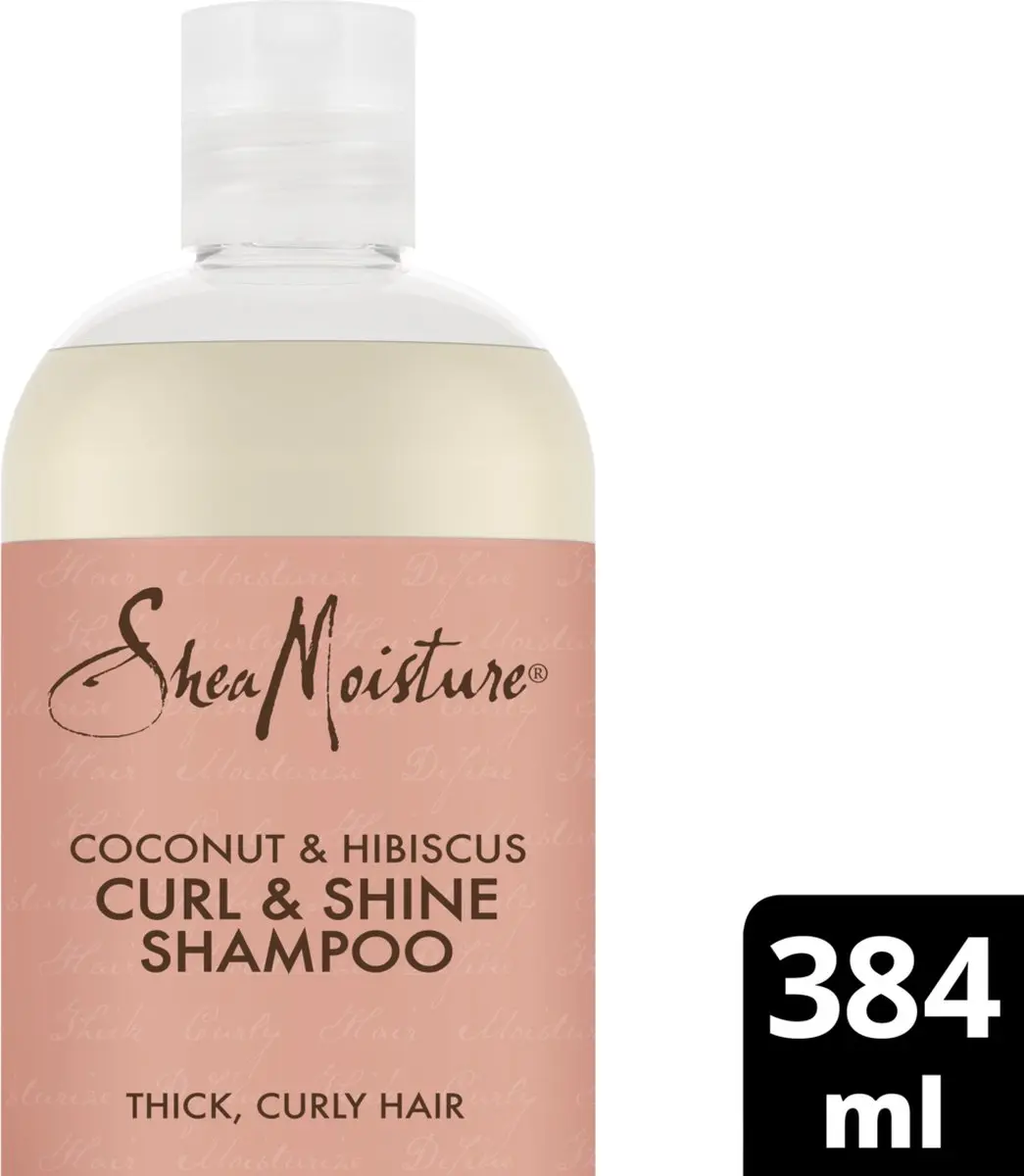 Shea Moisture Coconut & Hibiscus Curl & Shine Shampoo & Conditioner 2x379ml