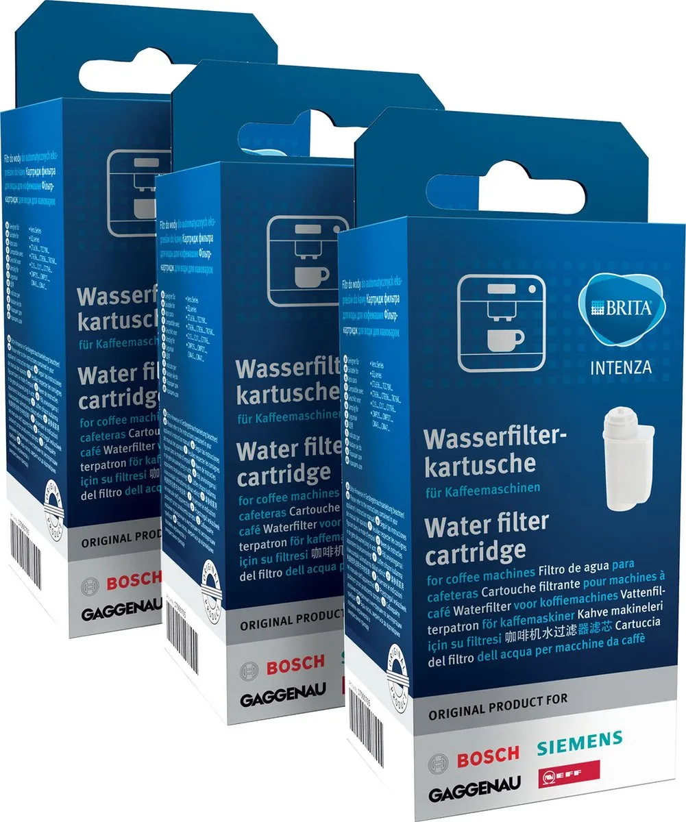 Siemens Brita Intenza Waterfilter 17000706 - 3 Stuks