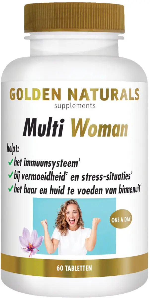Golden Naturals Multi Woman 120 tabletten