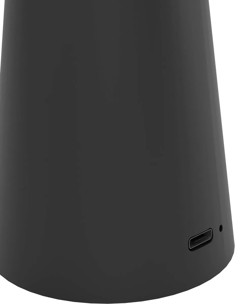 Eglo Piccola Oplaadbare Tafellamp - 28cm - Zwart - Instelbaar Wit Licht