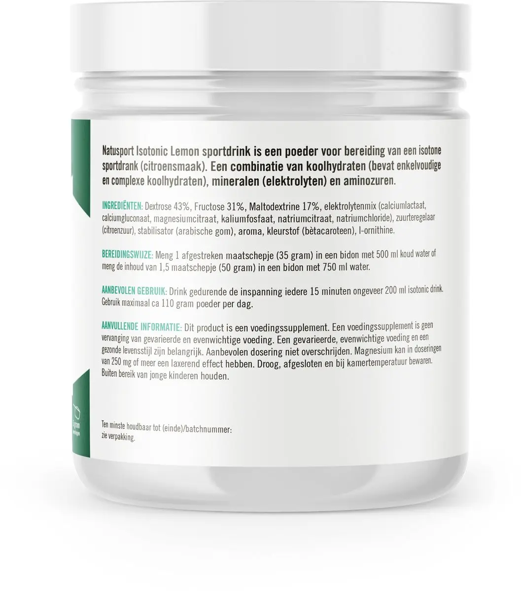Natusport Creatine Monohydraat 300g