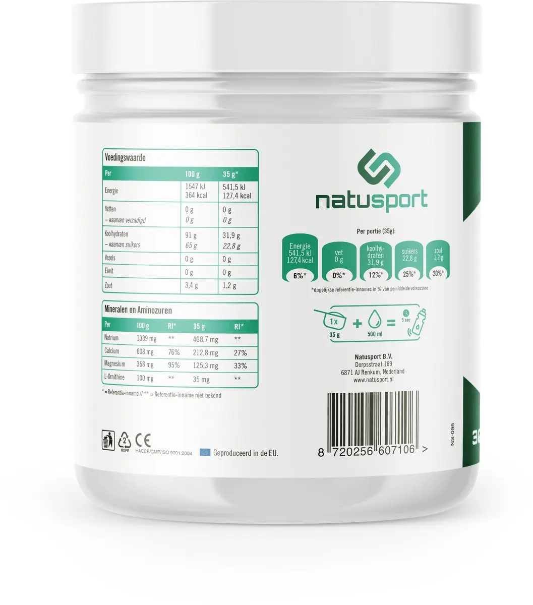 Natusport Creatine Monohydraat 300g