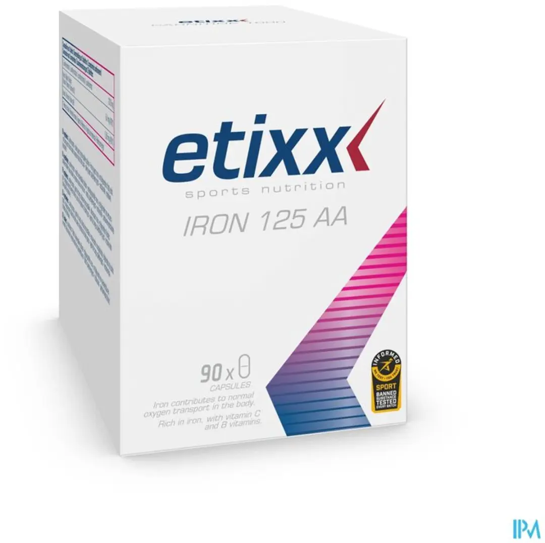 Etixx Iron 125 AA IJzerpreparaat 90 Tabletten