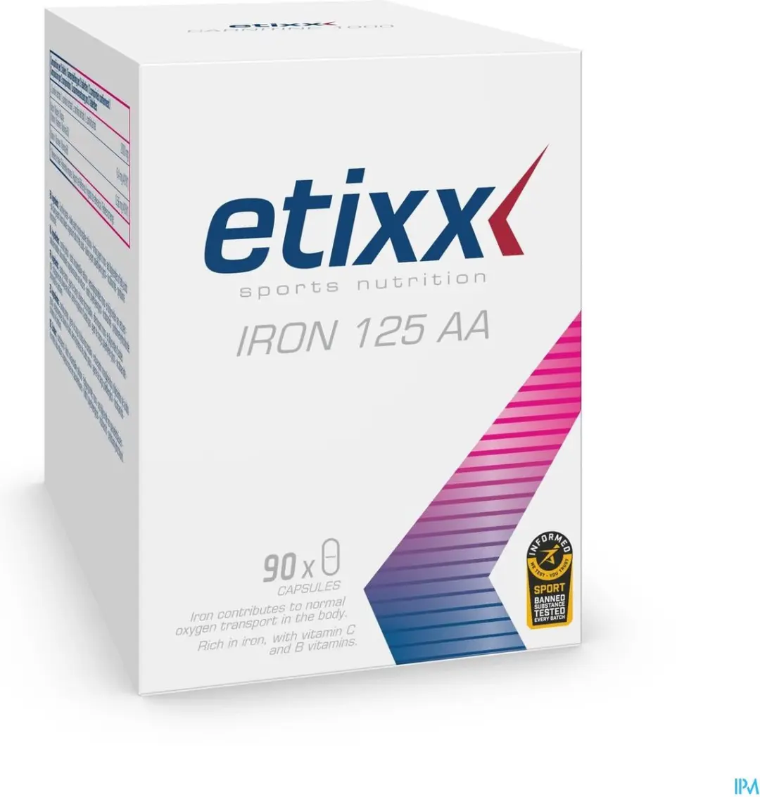 Etixx Iron 125 AA IJzerpreparaat 90 Tabletten