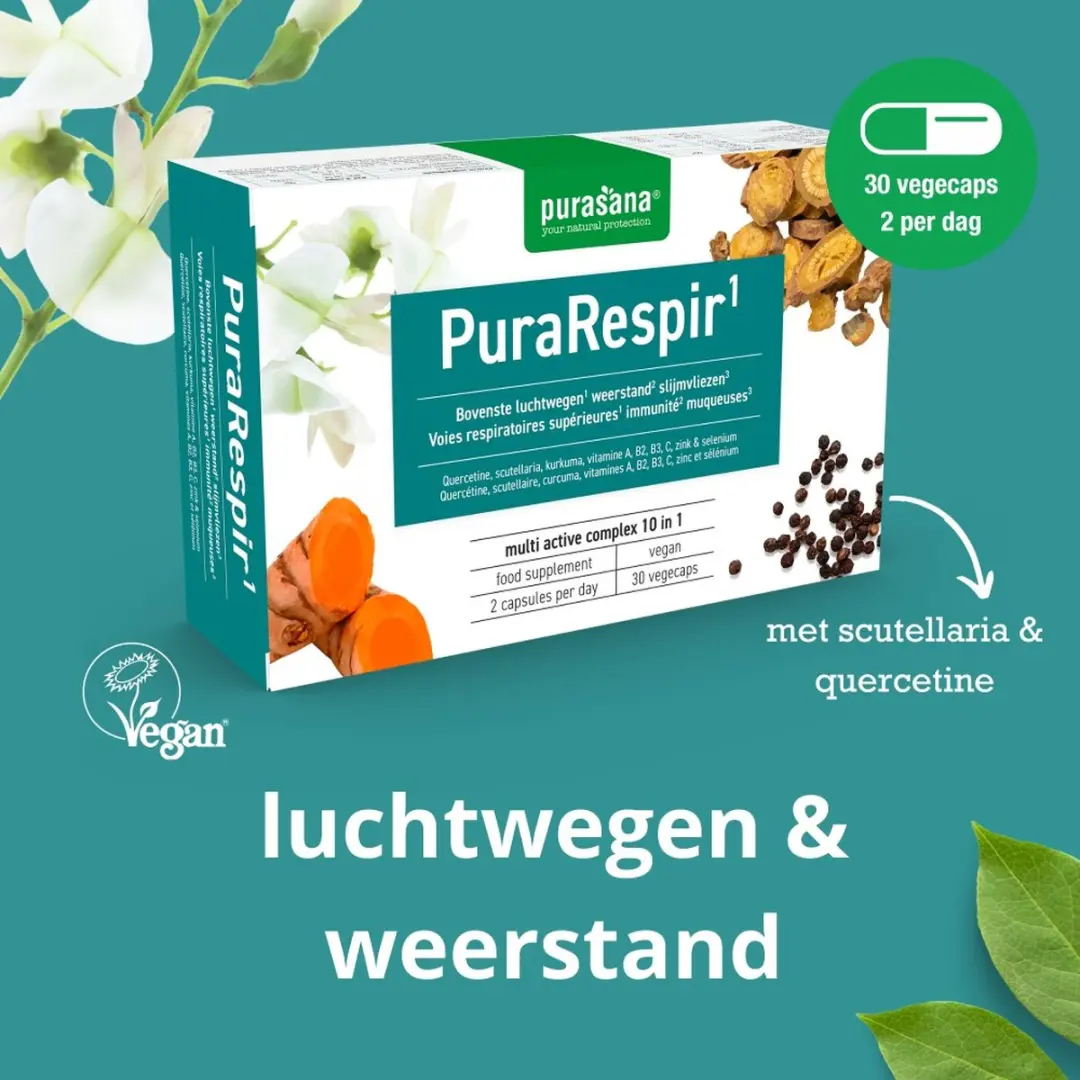 Purasana Purarespir 30 Vegetarische Capsules