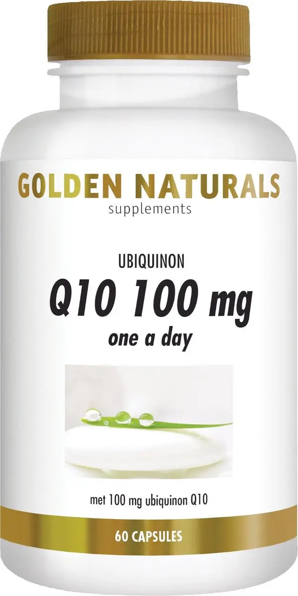 Golden Naturals Q10 100mg Vegan Capsules - 60 Stuks