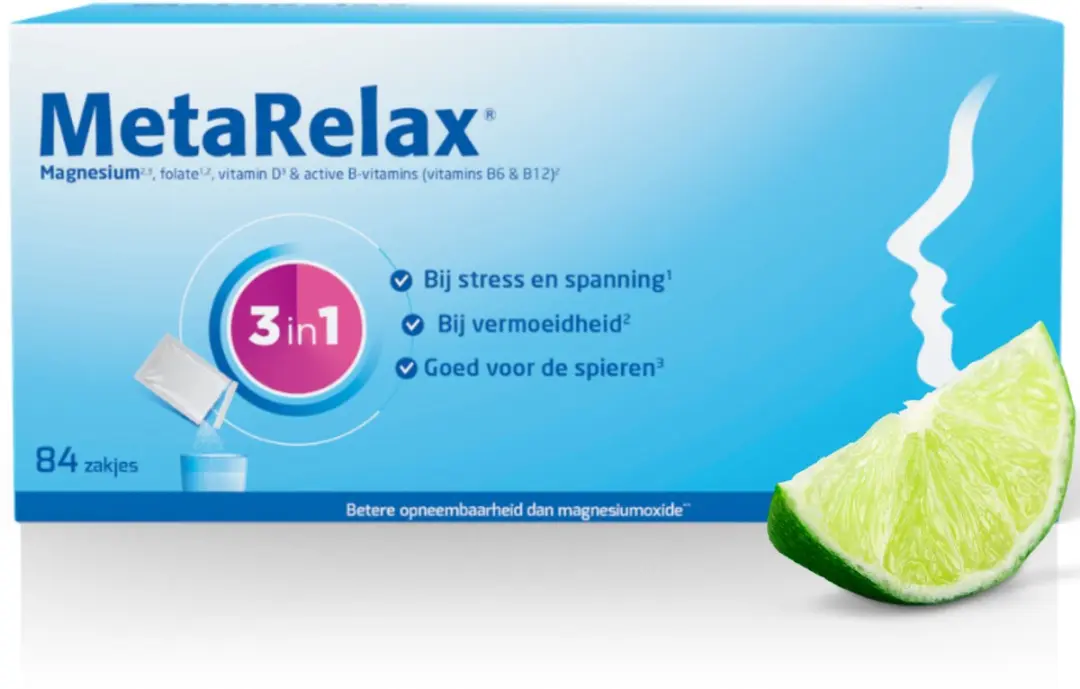 Metagenics MetaRelax Magnesium Poeder 458g