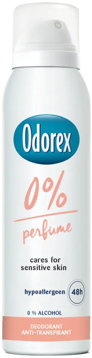 Odorex Deodorant Spray 0% - 3x150ml