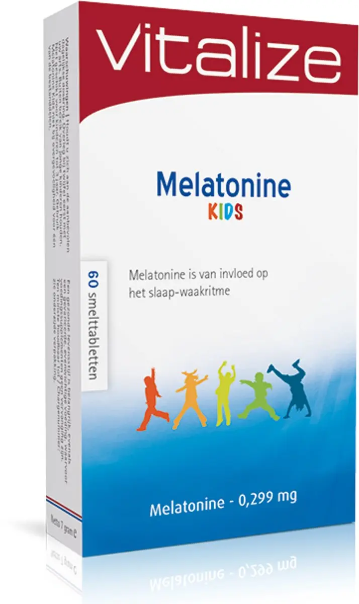 Vitalize Melatonine Kids 0,299mg Smelttabletten