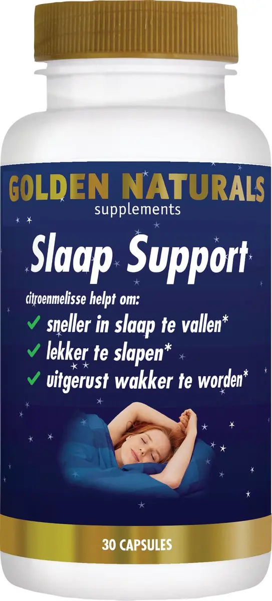 Golden Naturals Slaap Support Vegan Capsules