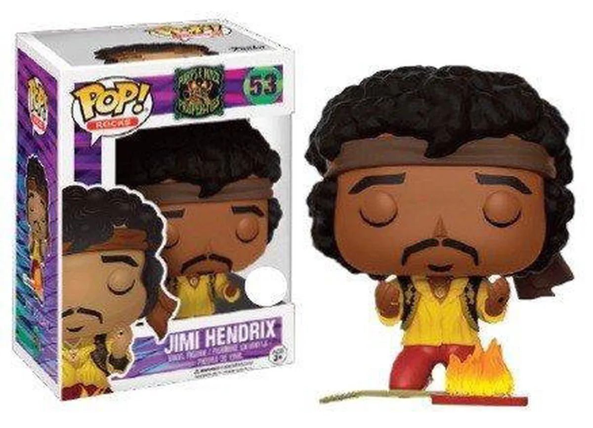 Funko Pop! Rocks Jimi Hendrix #53 - FYE Exclusief