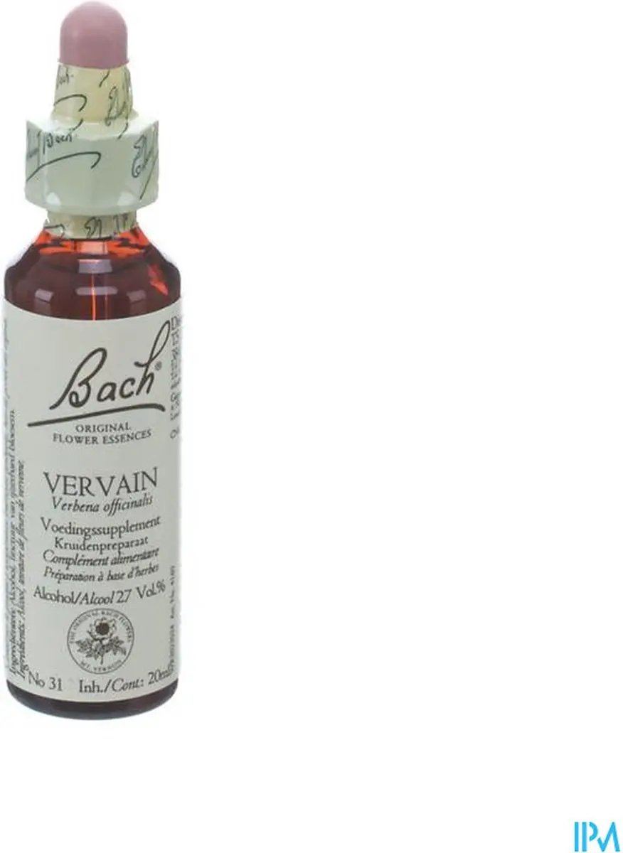 Bach Vervain Voedingssupplement 20ml