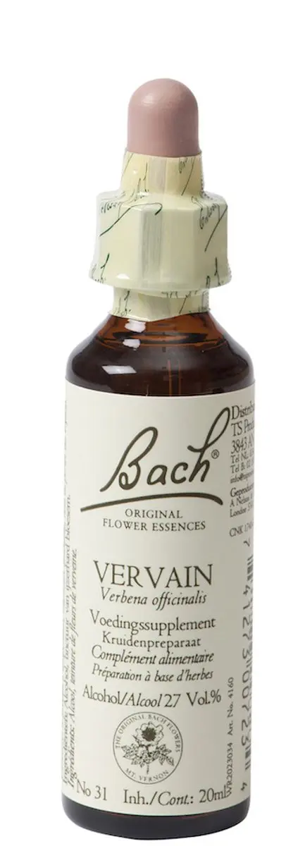 Bach Vervain Voedingssupplement 20ml