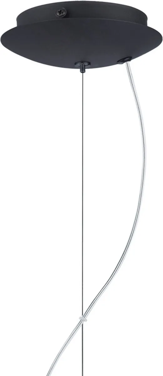 Eglo Gaetano 1 Hanglamp Ø53cm - Zwart/Koper