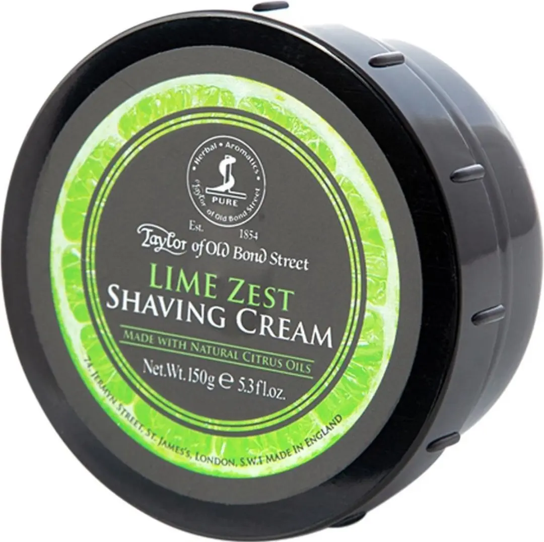 Taylor of Old Bond Street Lime Zest Scheercrème 150g