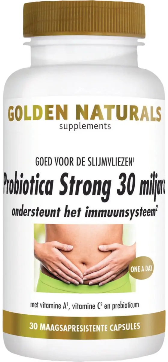 Golden Naturals Microbiotica 30 Vegan Capsules - 48g
