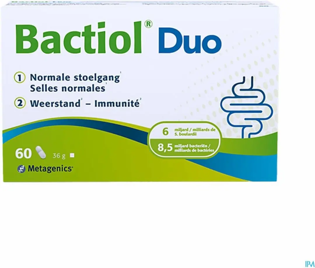Metagenics Bactiol Duo 60 Capsules