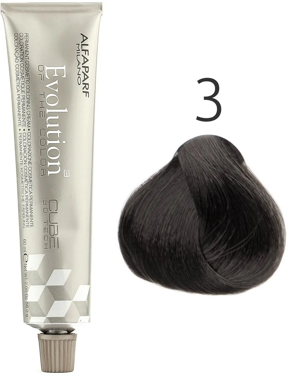 ALFAPARF Evolution of the Color 3 Donkerbruin 60ml