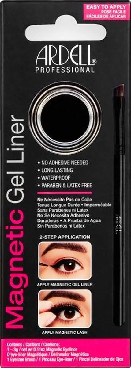 Ardell Magnetic Gel Liner Zwart - 3g