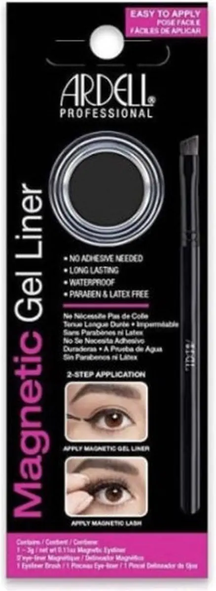 Ardell Magnetic Gel Liner Zwart - 3g