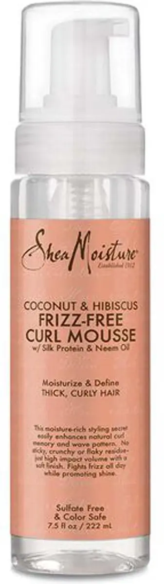 Shea Moisture Coconut & Hibiscus Curl Mousse 220ml