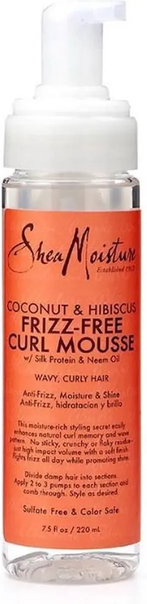 Shea Moisture Coconut & Hibiscus Curl Mousse 220ml