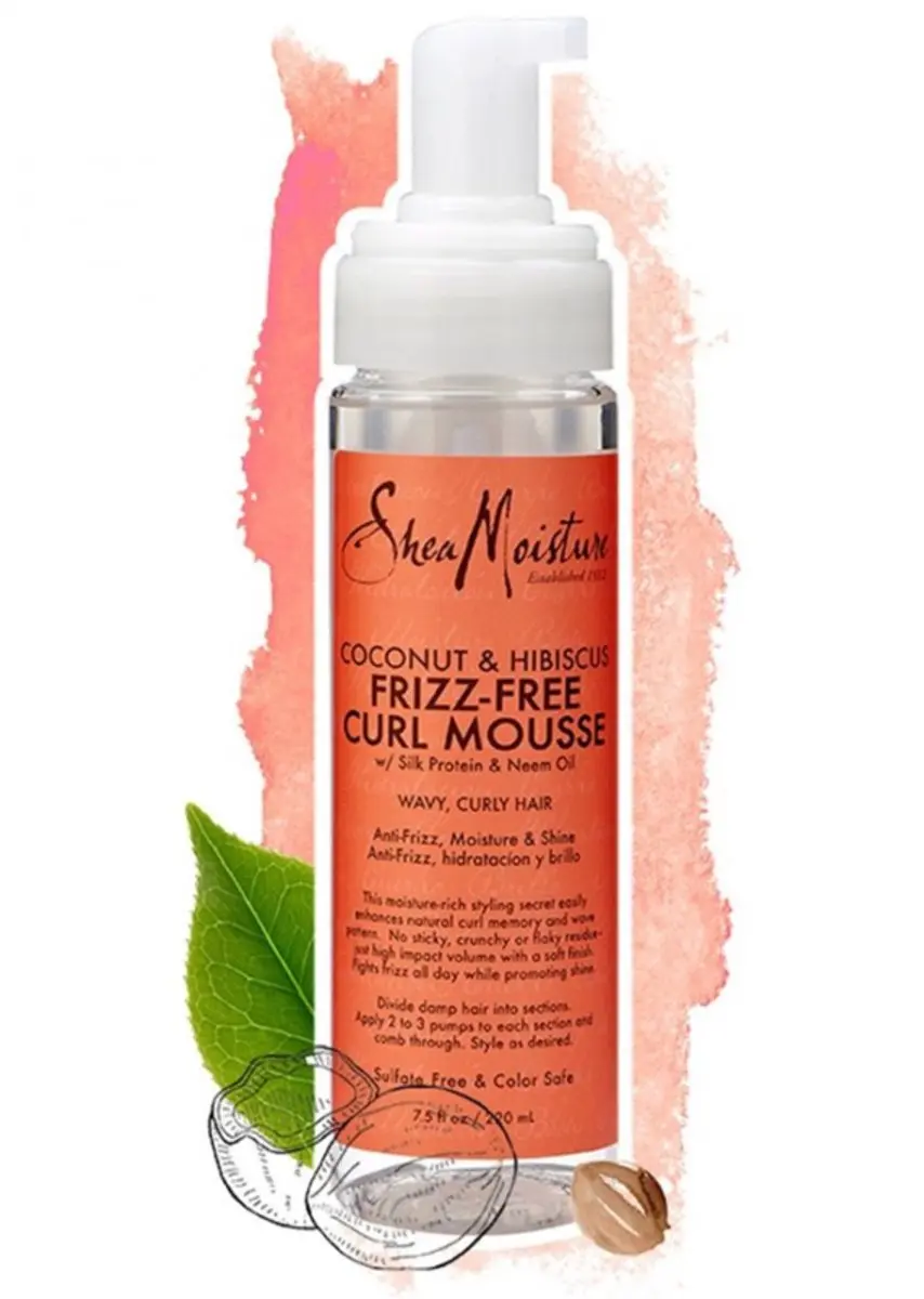 Shea Moisture Coconut & Hibiscus Curl Mousse 220ml
