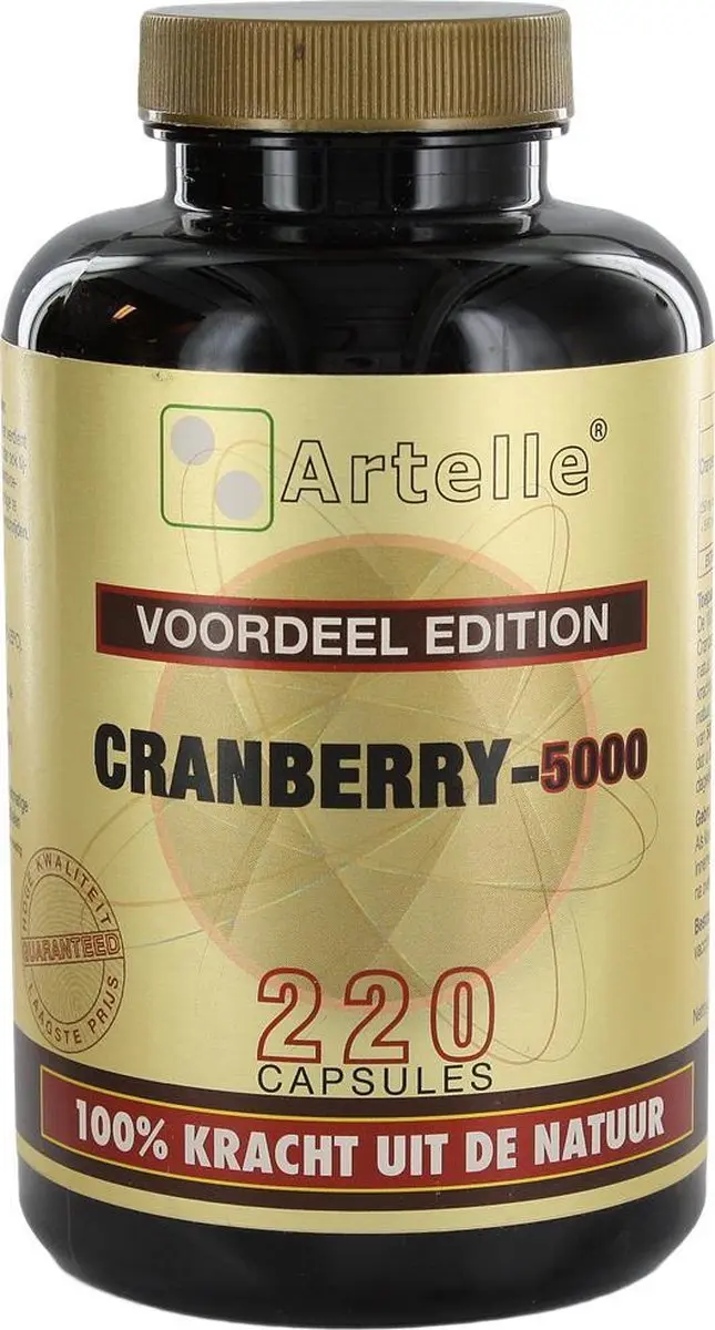 Artelle Cranberry 520mg Capsules - 220 Stuks