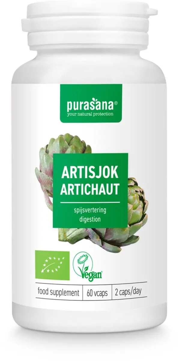 Purasana Artisjok Extract 300mg - 120 Vegacapsules