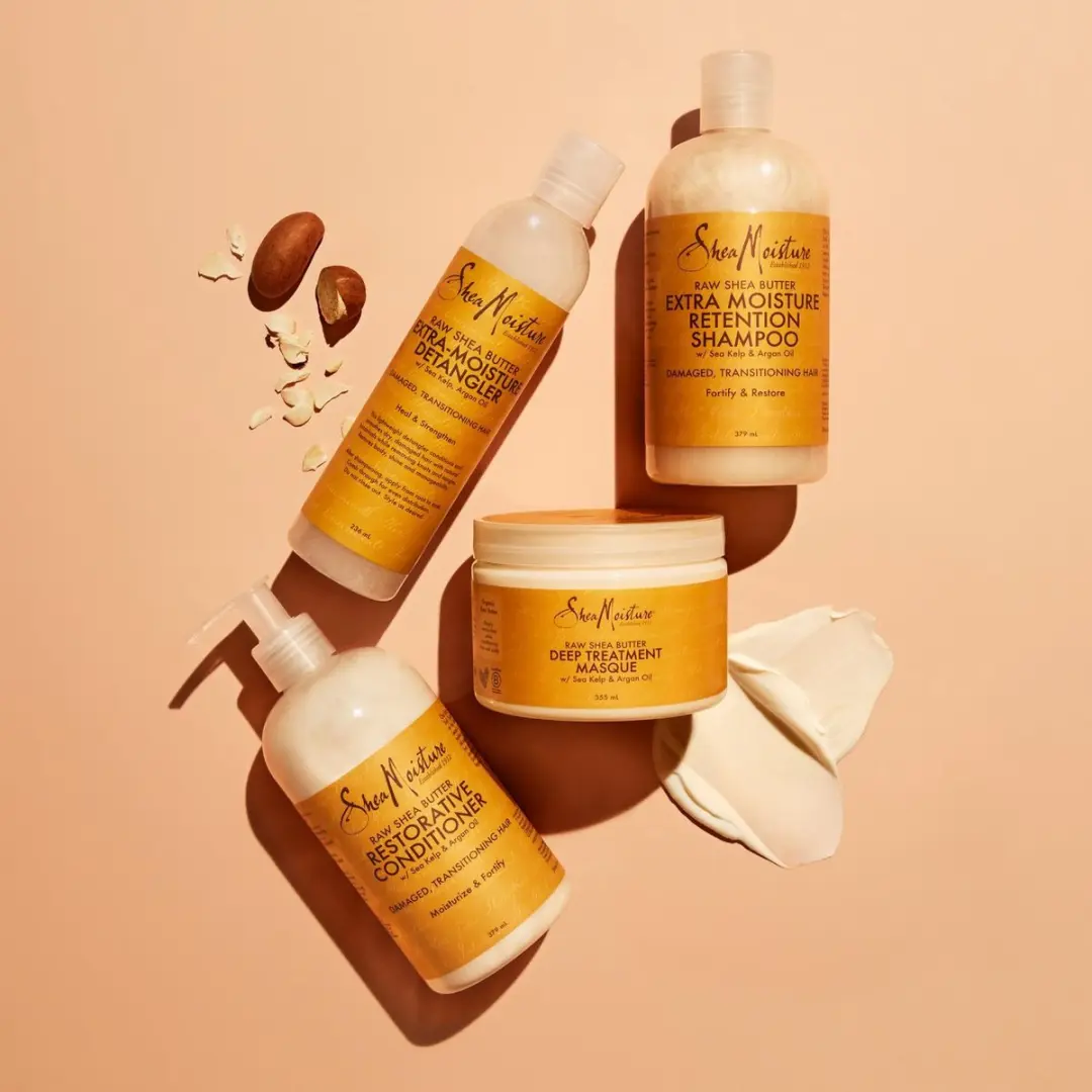 Shea Moisture Raw Shea Butter Herstelmasker 384ml
